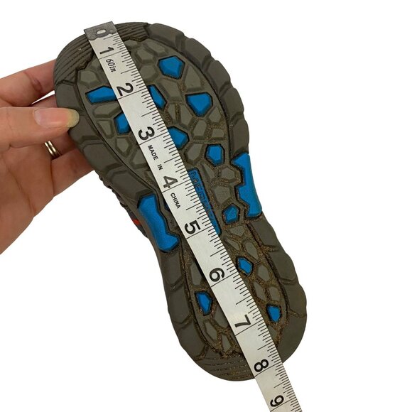 Merrell Hydro Grey Leather Athletic Outdoor Waterproof Sandals Toddler Boy 12M - Picture 11 of 11